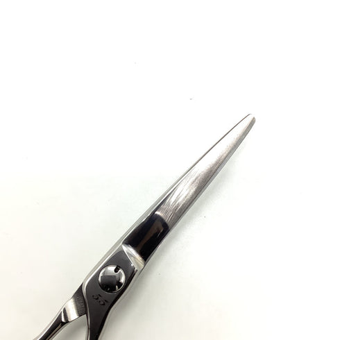 美品【マック シザーBMAC】FC-55H シザー オフセット 理容 美容ハサミ 美容師 理容師 右利き 5.5インチ 中古 sc2626